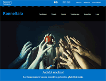 Tablet Screenshot of kanneltalo.fi